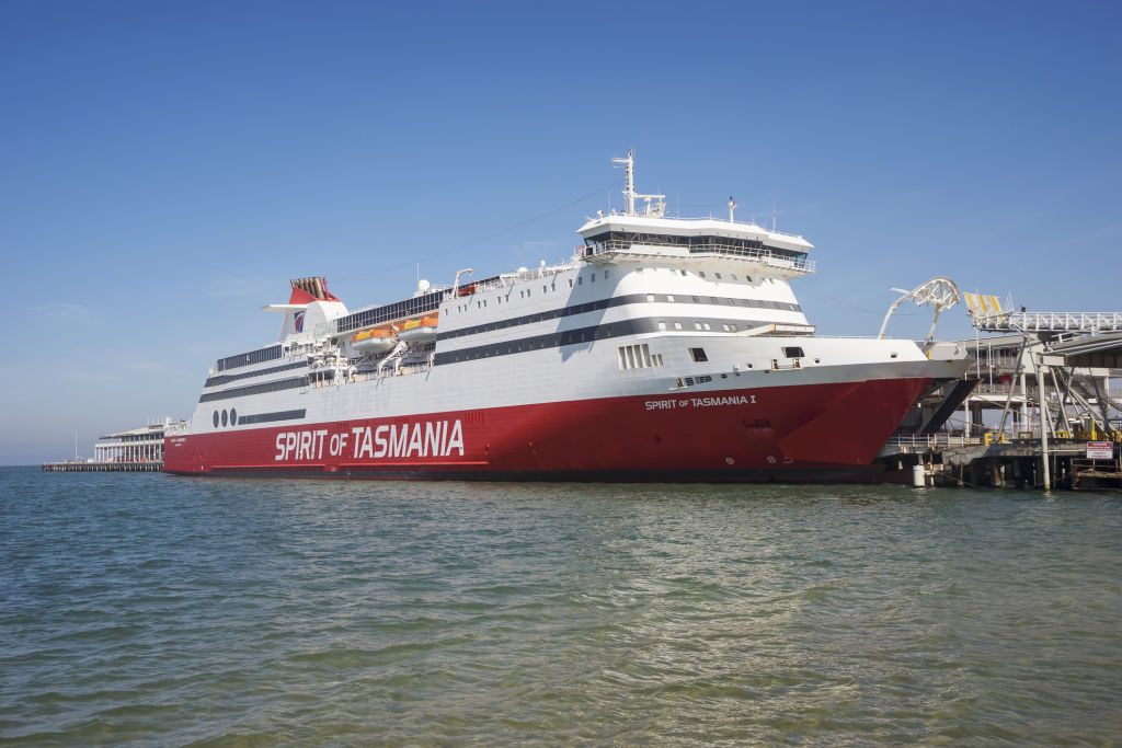 Spirit of Tasmania operates two ferries between Melbourne and Devonport on the north coast of Tasmania. This is the primary form of vehicle transport between Tasmania and the mainland. Photo: iStock