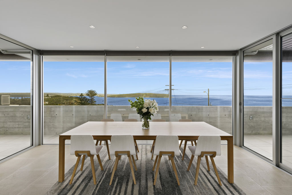 Joseph Alliker, director of Rudolfsson Alliker Associates Architects says they house was designed to take advantage of the slope of the land and capture the views. Photo: Supplied