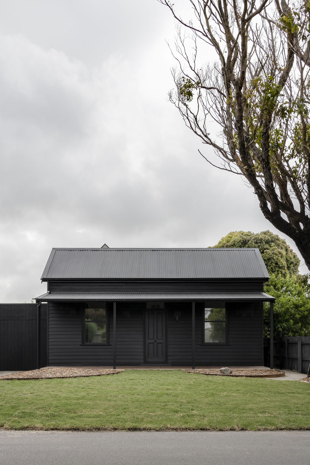 Don't judge a house by its facade: The interior of this weatherboard cottage is pure refined luxury. Photo: Tim Kaye