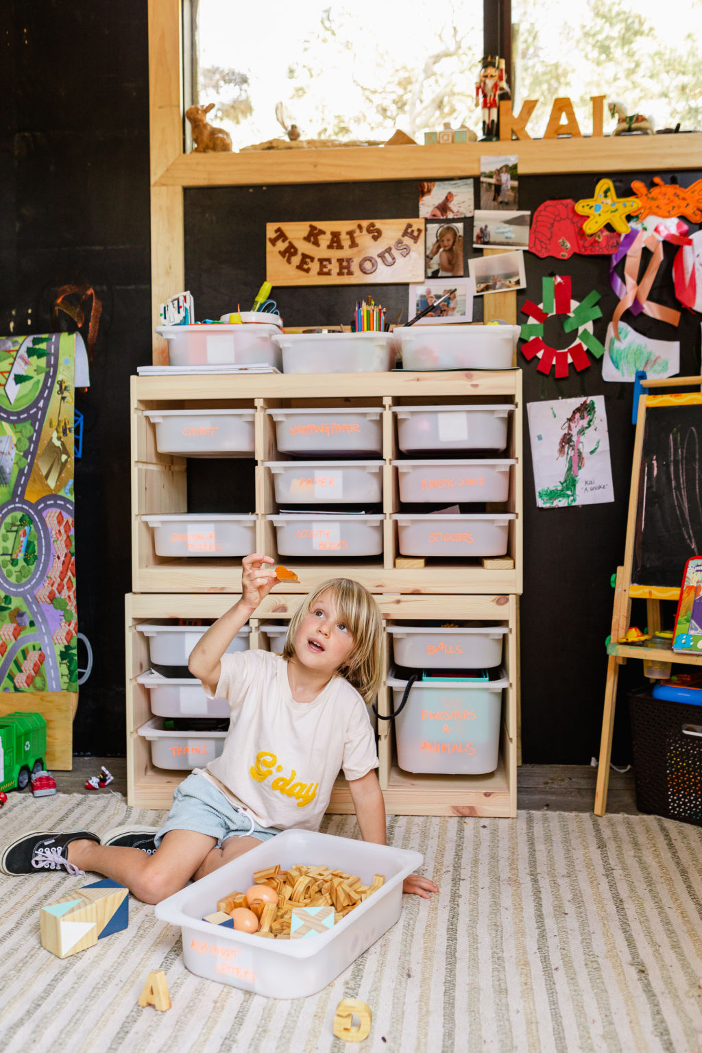 Kai also has a new space to call his own. Photo: Greg Briggs