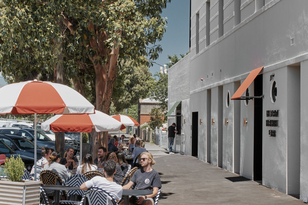 The hotel restaurant, Happy Valley, brings a distinctly modern take to Chinese fare. Photo: Simon Shiff