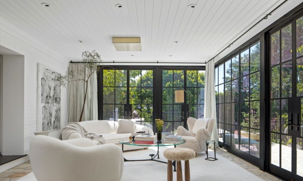 The power couple renovated the property in less than a year. Photo: Anthony Barcelo/Los Angeles Time