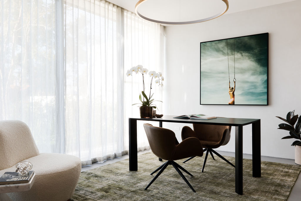 As home offices become the norm, people are wanting to ensure their work environment meets the aesthetics of the rest of the home, with high quality office furniture seeing a boom in demand Photo: Supplied