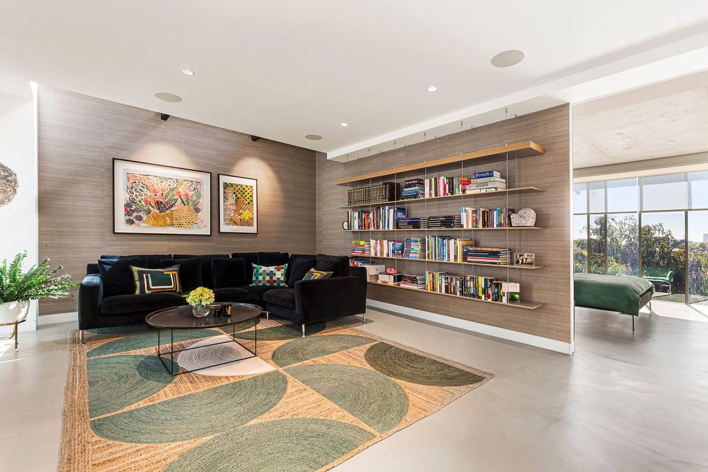 The five-storey St Kilda home features multiple living areas connected by a high-speed, eight-person lift.