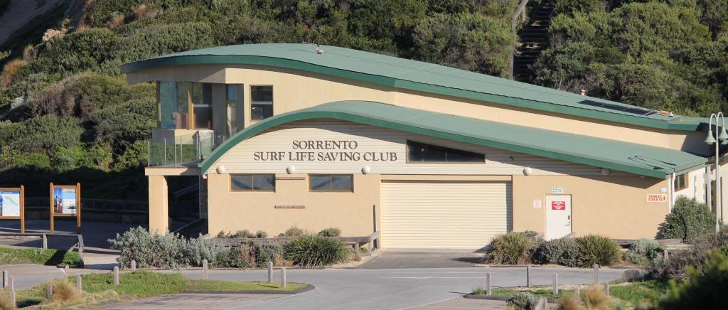 The Sorrento Surf Life Saving Club. Photo: Supplied