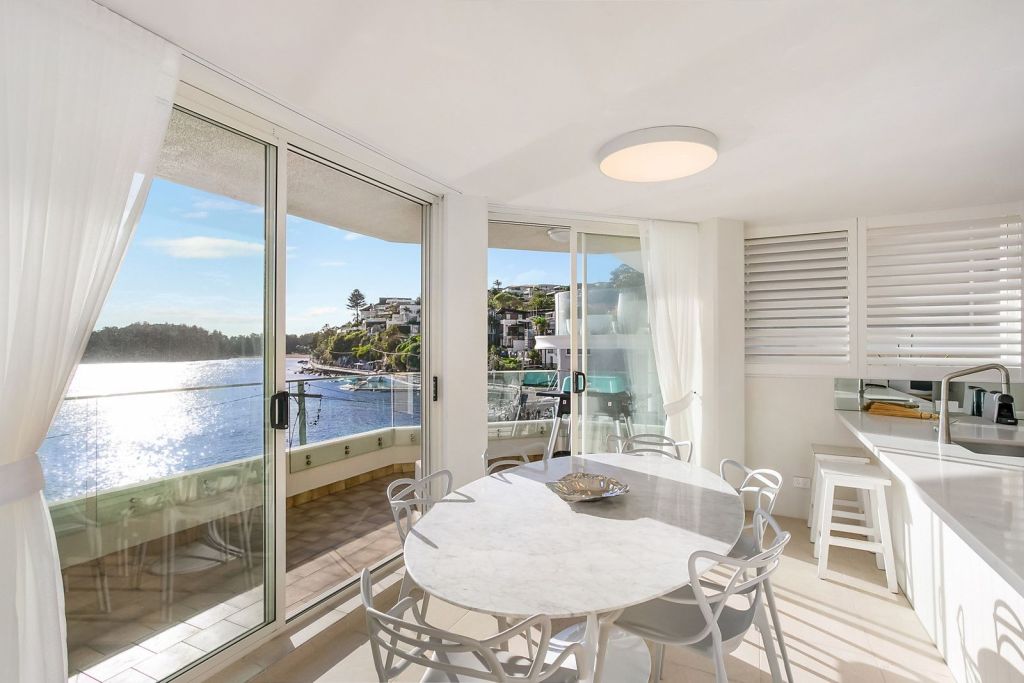 This Manly apartment sold in June last year for $6.01 million after languishing on the market, but resold at auction in April for $7.2 million.