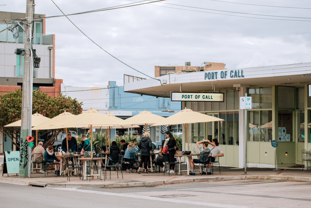 Local haunt Port of Call cafe. Photo: Vaida Savickaite