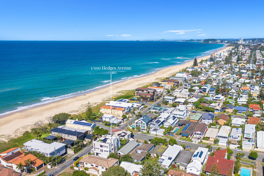 The beachfront villa has panoramic views Photo: Supplied