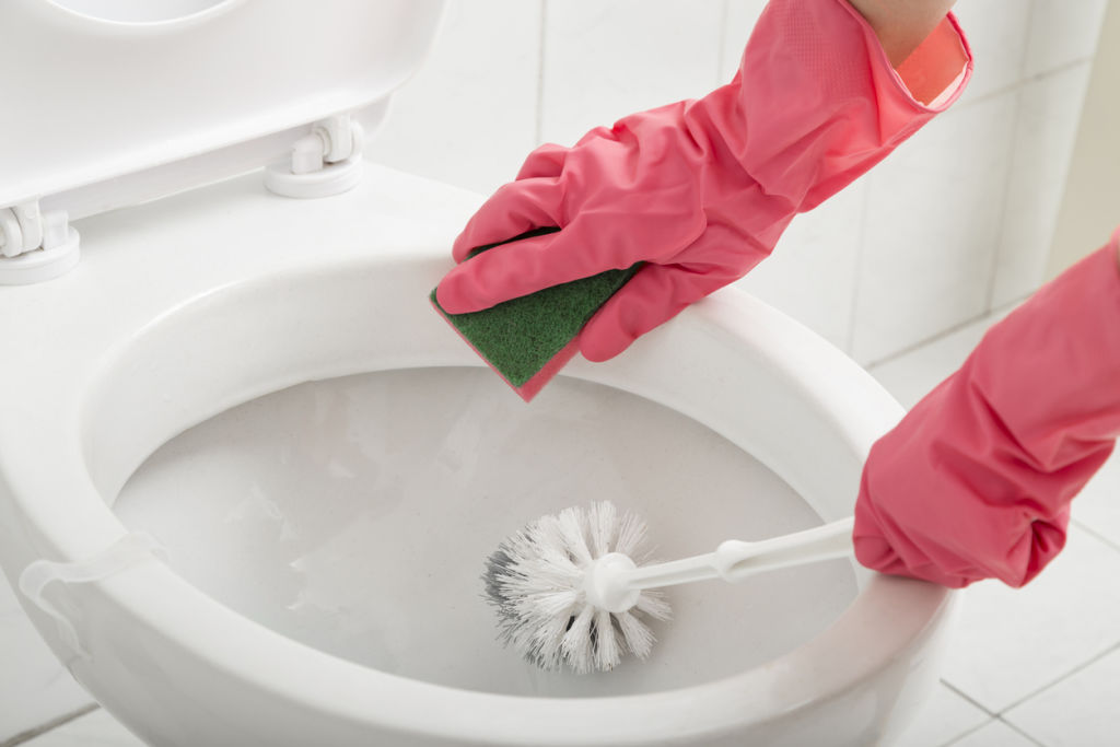 It might be unconventional, but you can use Coca Cola to clean your toilet. Photo: iStock