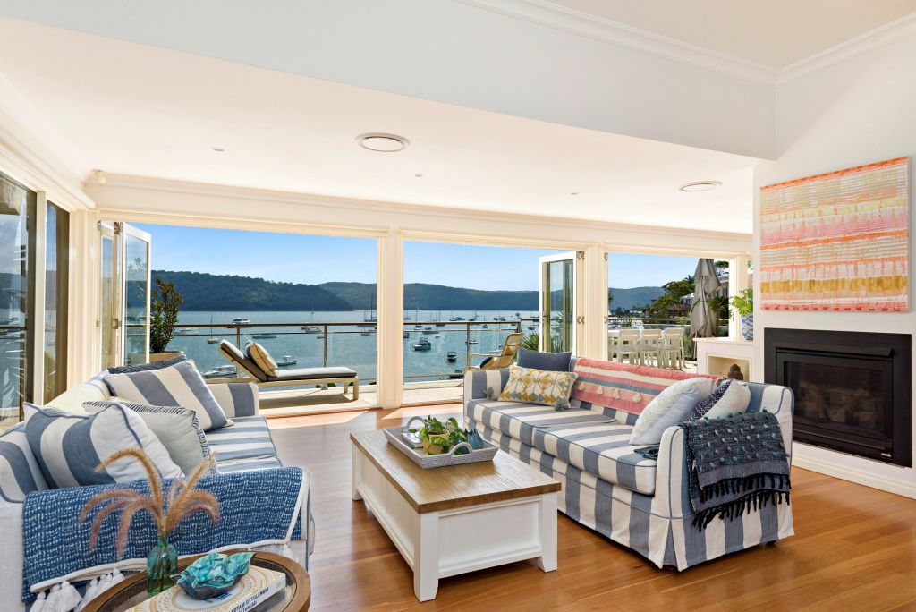 Nick and Emma Leos have joined the Palm Beach set, buying on the Pittwater waterfront for $8.6 million. Photo: Supplied