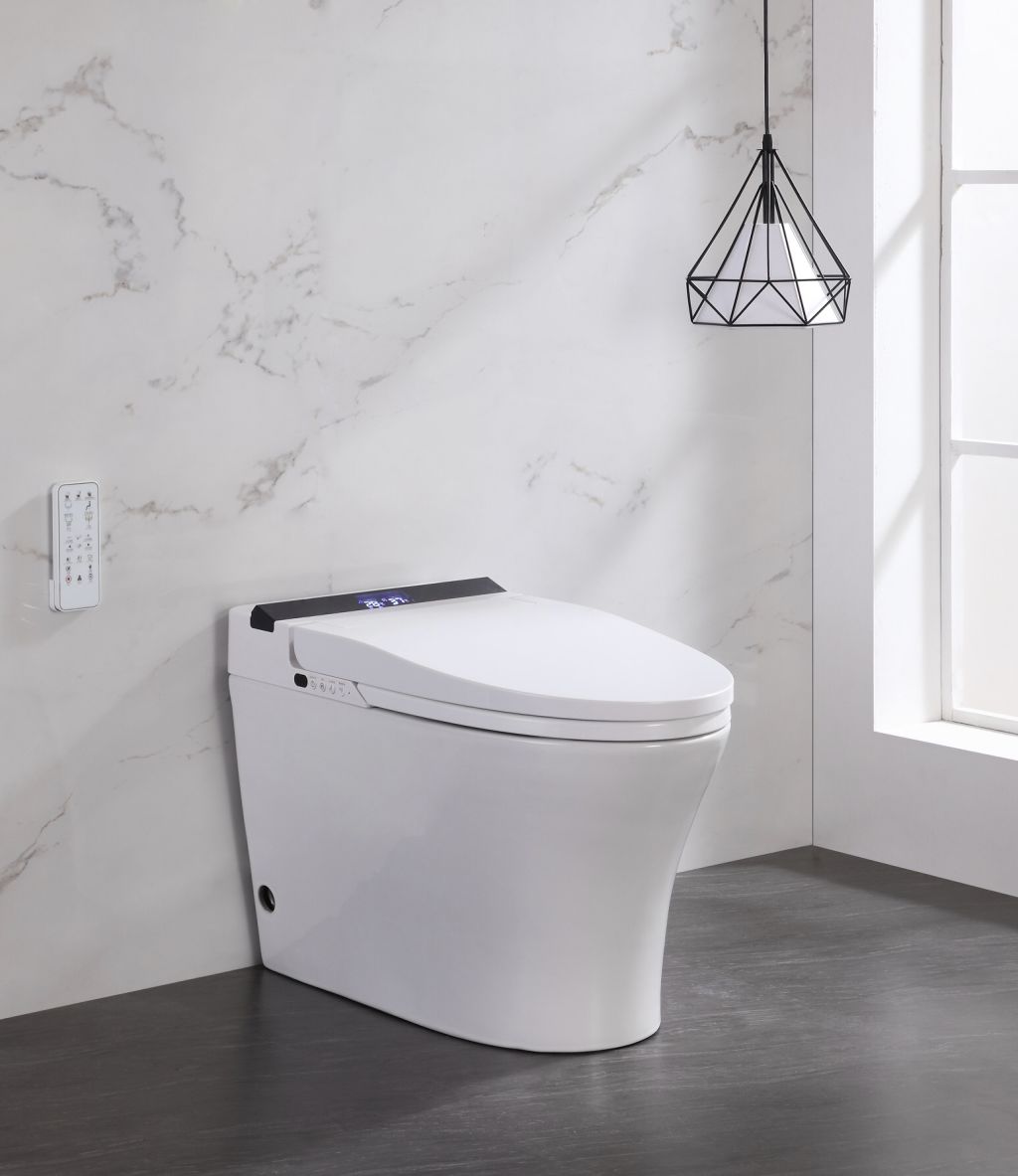 Their sleek look will make them look right at home in a modern bathroom. Photo: Smart Toilet Australia.