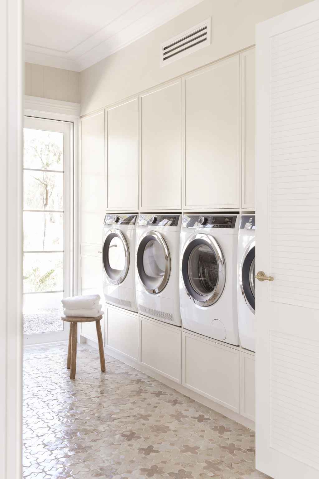 The laundry in House 13 is as functional as it is beautiful. Photo: Jacqui Turk