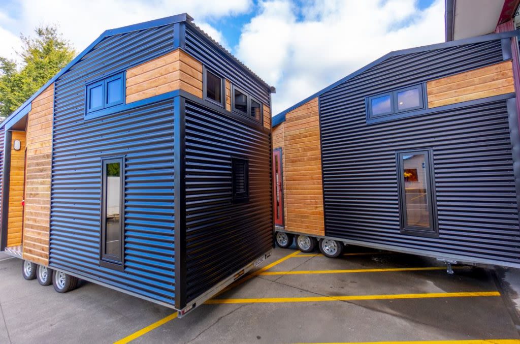Tiny homes could be another option for caravan residents. Photo: Preer Property Group
