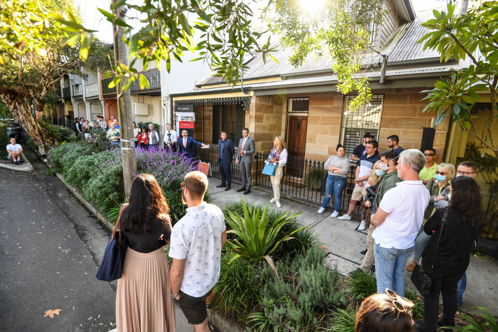 Auctions continue to draw strong auction crowds as the market shows no signs of slowing down yet. Photo: Peter Rae