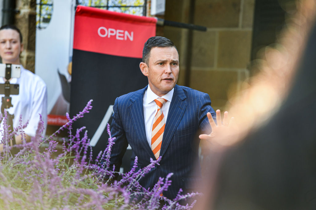 Damien Cooley, of Cooley Auctions, says it's business as usual this weekend, with vendors happy to press on and take their properties to auction. Photo: Peter Rae