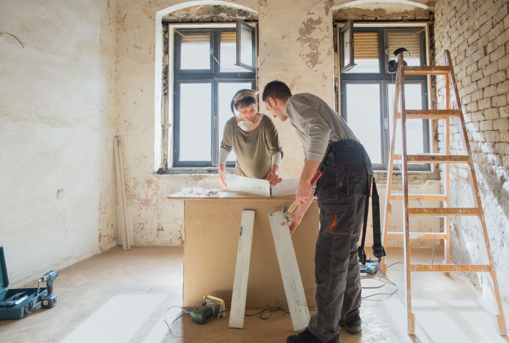 Government incentives, increased savings and more time spent at home, has seen demand for renovations rise.  Photo: Stocksy