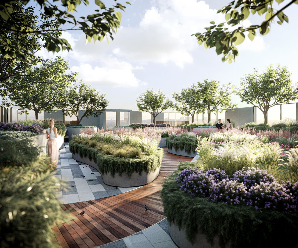 Blooming new apartments in Box Hill