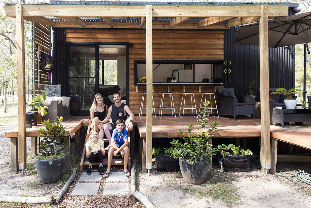 'Can't help but smile': How this family of four cope with living in a tiny house