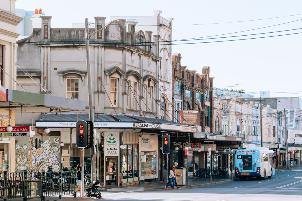 Enmore has kept its historic charm through its Victorian era style architecture. Photo: Vaida Savickaite