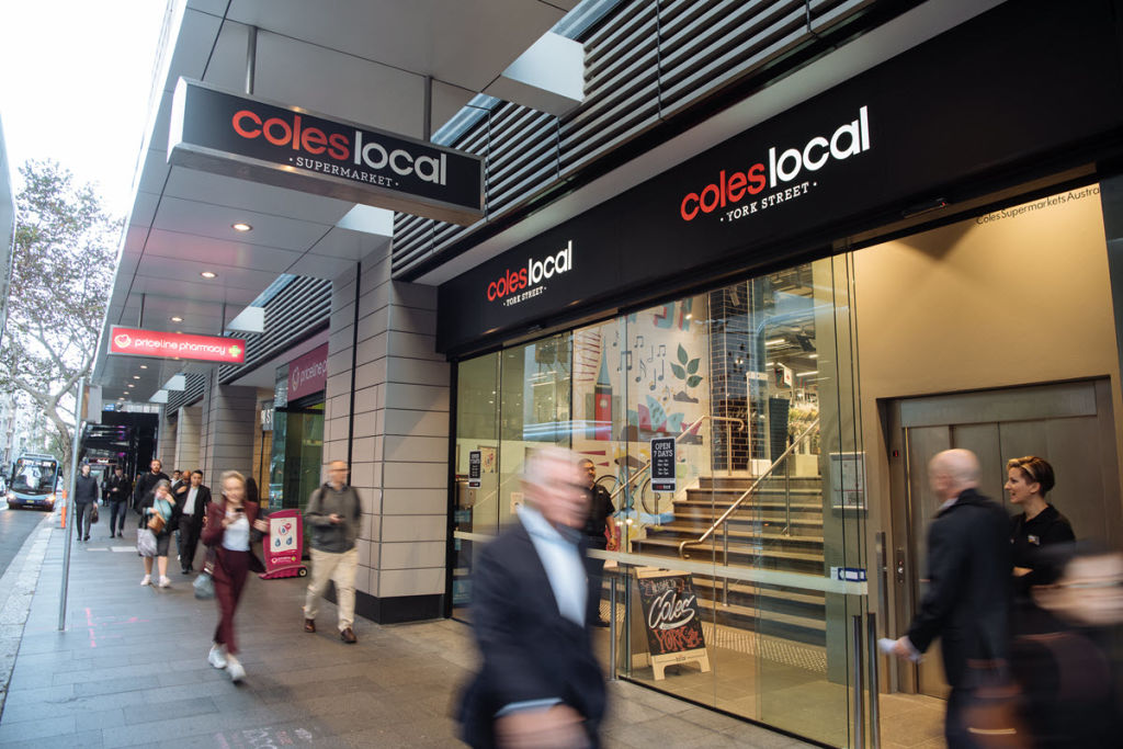 Coles opens first supermarket in the Sydney CBD in 15 years