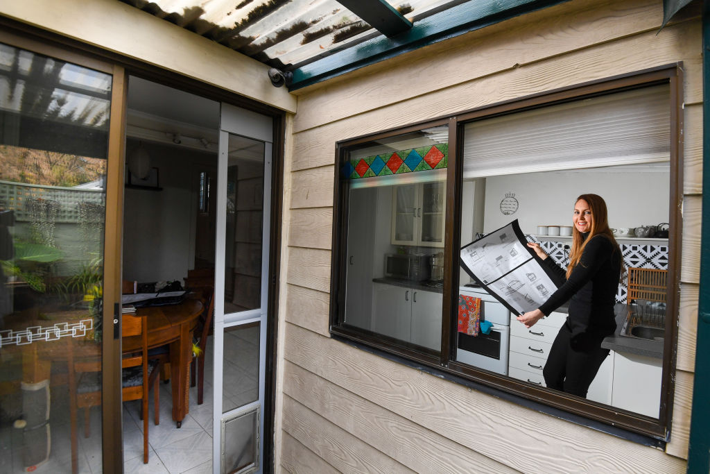 Dr Laura Ryan is designing her Newtown home to be the most self-sufficient sustainable home in the city. Photo: Peter Rae