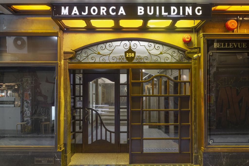 An apartment in the iconic Majorca Building in the CBD sold for $960,000 - $110,000 above reserve.