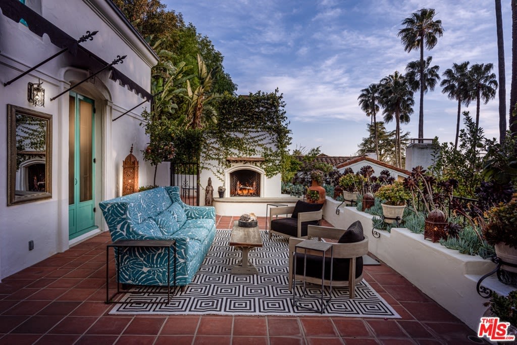 The late-1920s Spanish colonial home has plenty of indoor and outdoor entertaining spaces. Photo: MLS/Estately