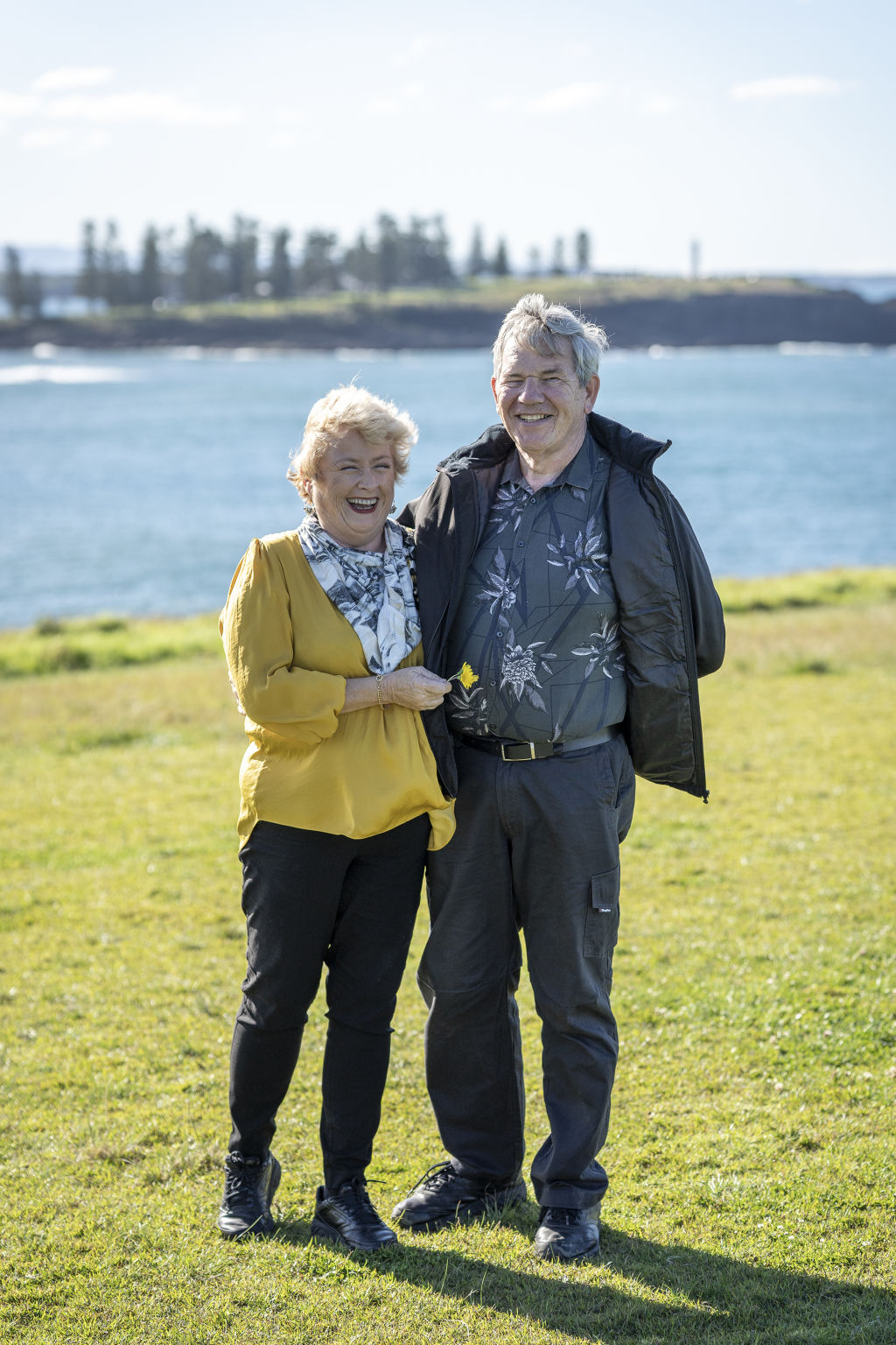David and Yvonne had planned to downsize in Sydney but baulked at the cost. They landed on Kiama instead and couldn't be happier. Photo: Peter Izzard
