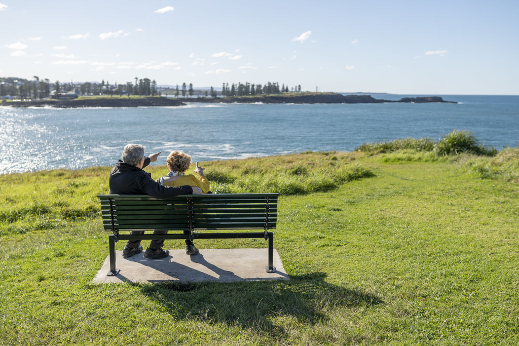 The Marston's can't wait to start their new life in Kiama. Photo: Peter Izzard