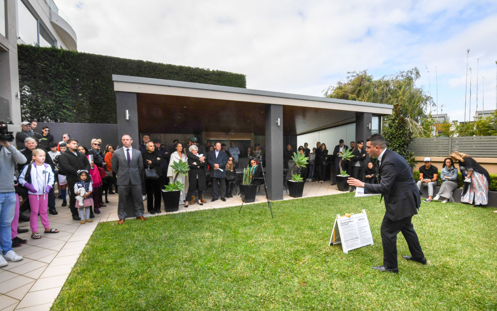 Auctions are still drawing large crowds and strong competition. Photo: Peter Rae