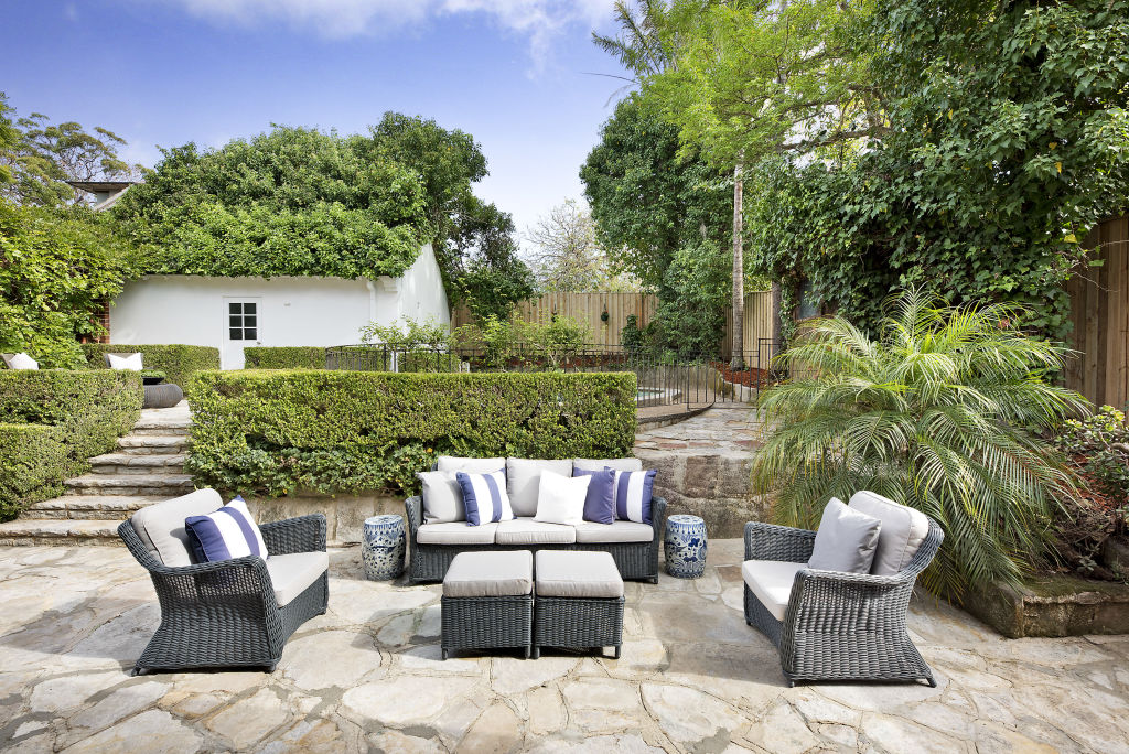 The garden and surrounding greenery intertwine to make a natural escape. Photo: Supplied