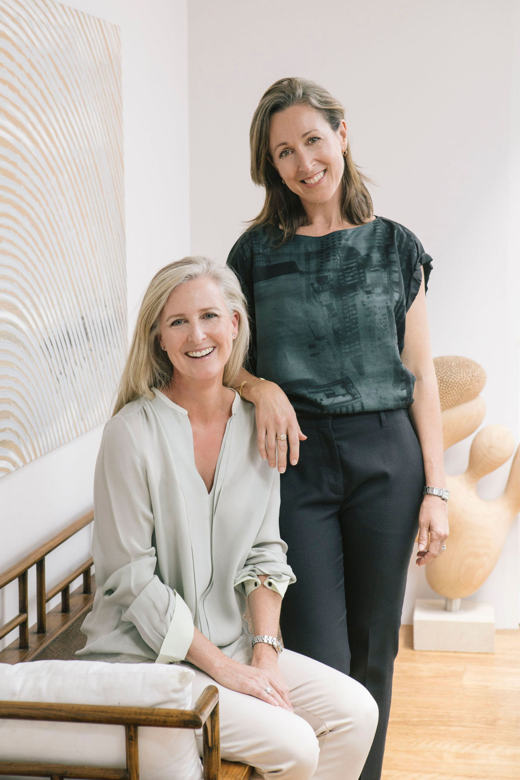 Deb Achhorner and Emilia Harrison founded Two Design Lovers in 2019. Photo: Mark Bond