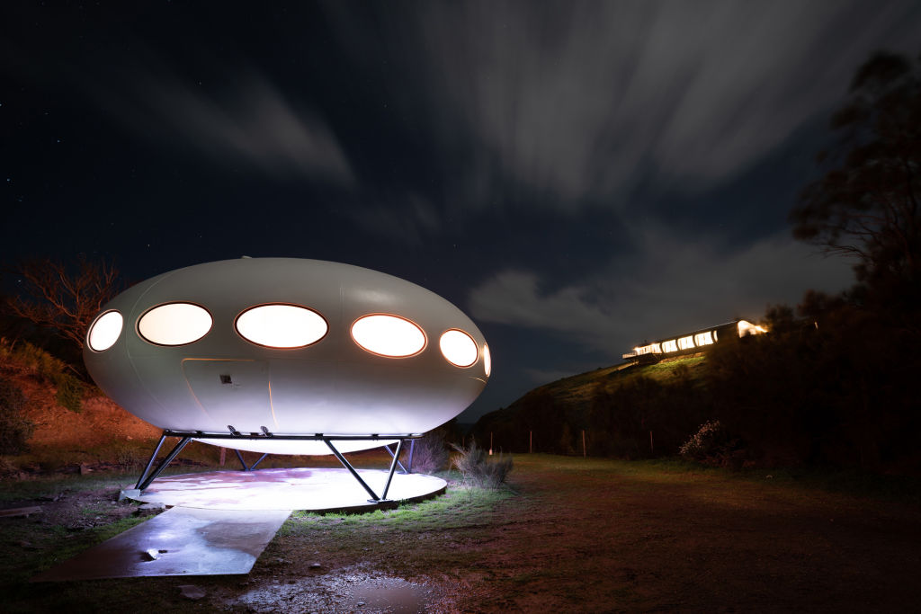 Is it a bird? A plane? A spaceship on the Australian coast? Not quite