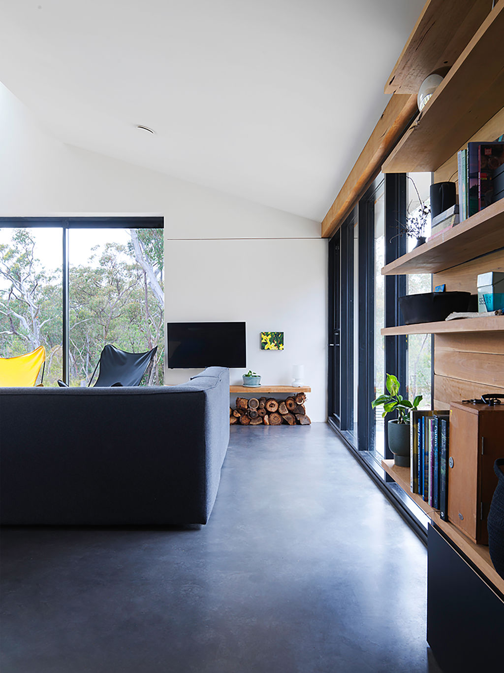 Studying the bushfire history of the region helped Anderson with his design. Photo: Nick Bowers.