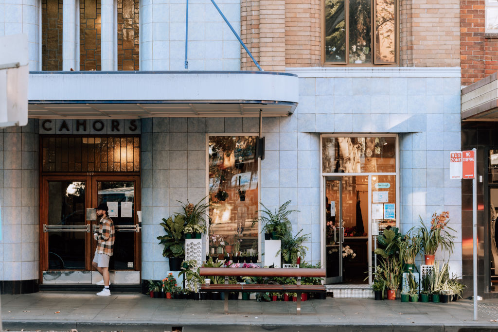Head up to Macleay Street in Potts Point and discover shopfronts filled with glamorous homewares and swoon-worthy florals. Photo: Vaida Savickaite
