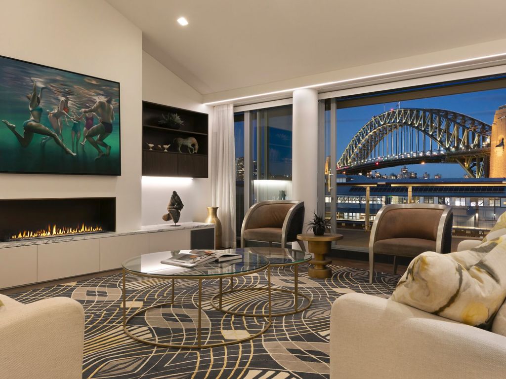 This Walsh Bay penthouse was bought for $11 million just days before Christmas and has resold on the quiet for about $12 million.