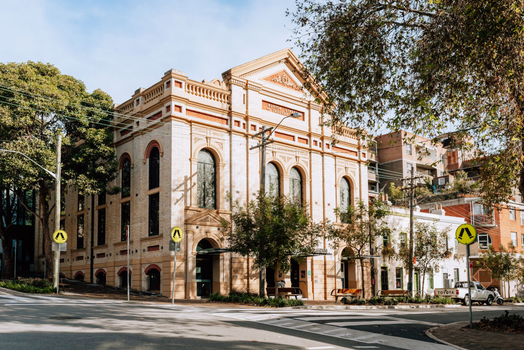 Darlinghurst Theatre Company on Burton Street. Photo: Vaida Savickaite