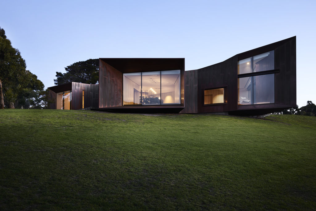 One of the most advantageous spots to build a new home is the Mornington Peninsula, where Boneo Country House by John Wardle Architects is. Photo: Supplied
