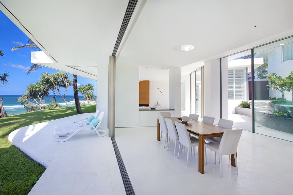 'Webb House' is believed to have been sold by Noosa prestige agent Tom Offermann. Photo: Damien Davidson Builders