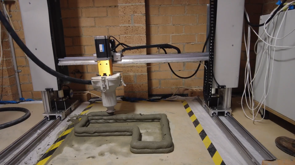 A Luyten 3D printer in action. Photo: Supplied