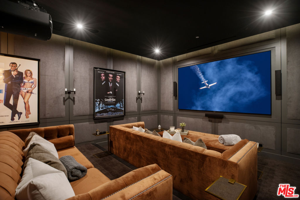It comes with a home theatre. Photo: Compass