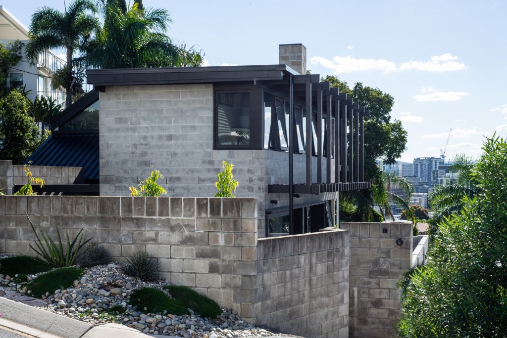 Appreciated for its rarity in the context of Brisbane, the house is a landmark on Teneriffe Hill. Photo: James Peeters