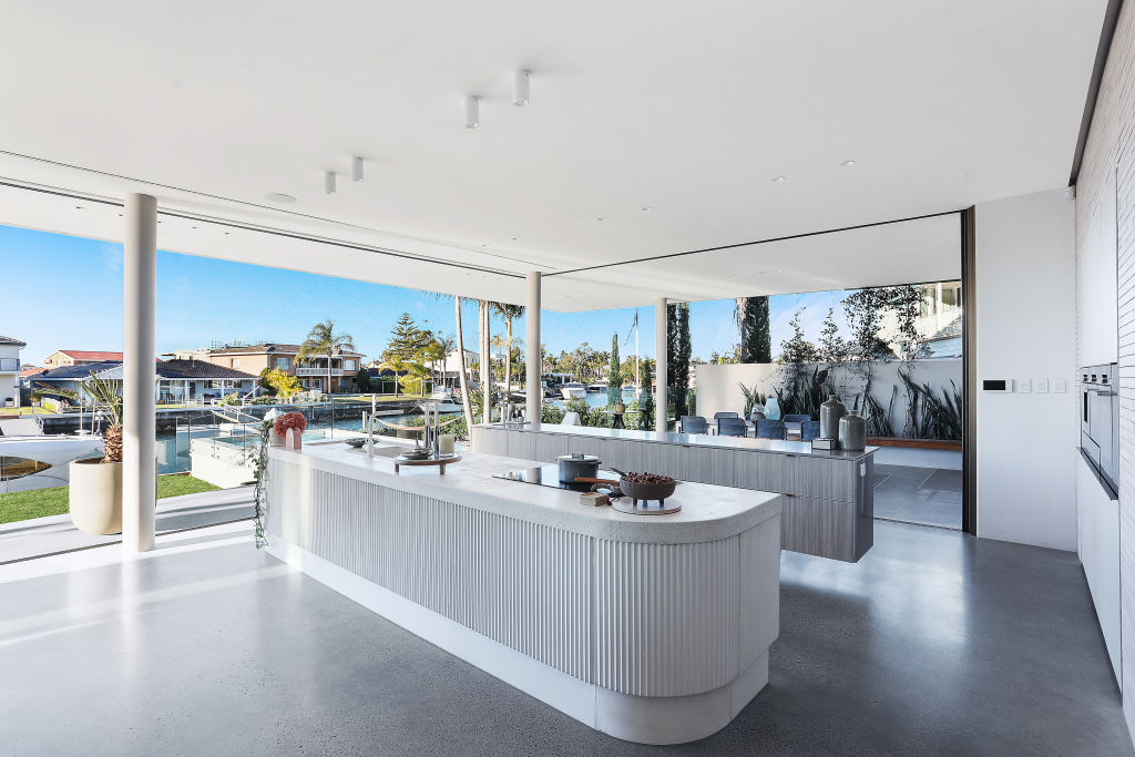 Features such as the built-in cabinetry, the alcove and tearoom elevate the practicality of the home. Photo: Supplied