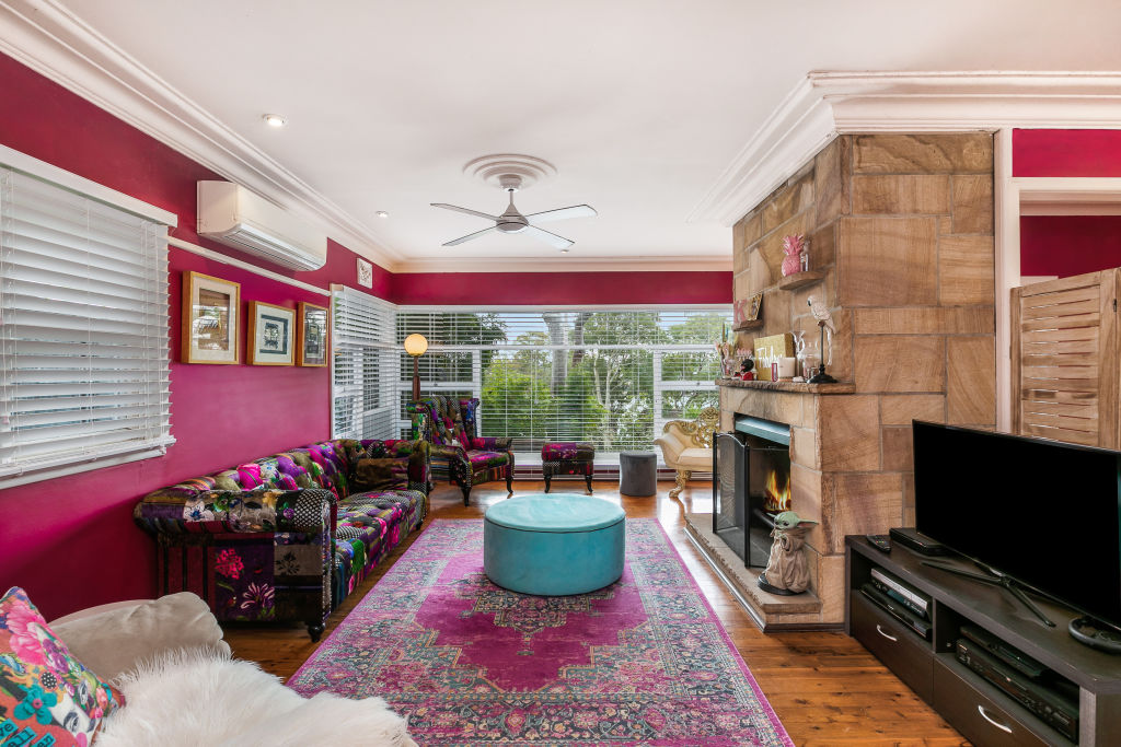 Krissy Stanley has brought her signature pink colour palette to bear on her Oyster Bay home.