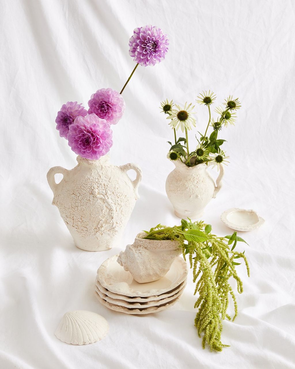 Ceramics from Bed Threads. Photo: Supplied