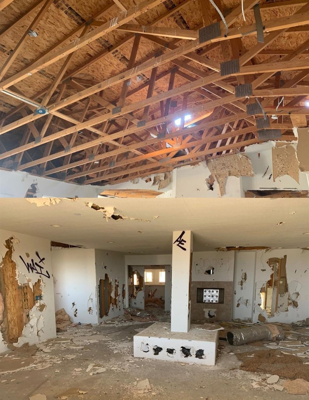 This house in Apple Valley, California, was built by mistake 14 years ago. Photo: RedFin