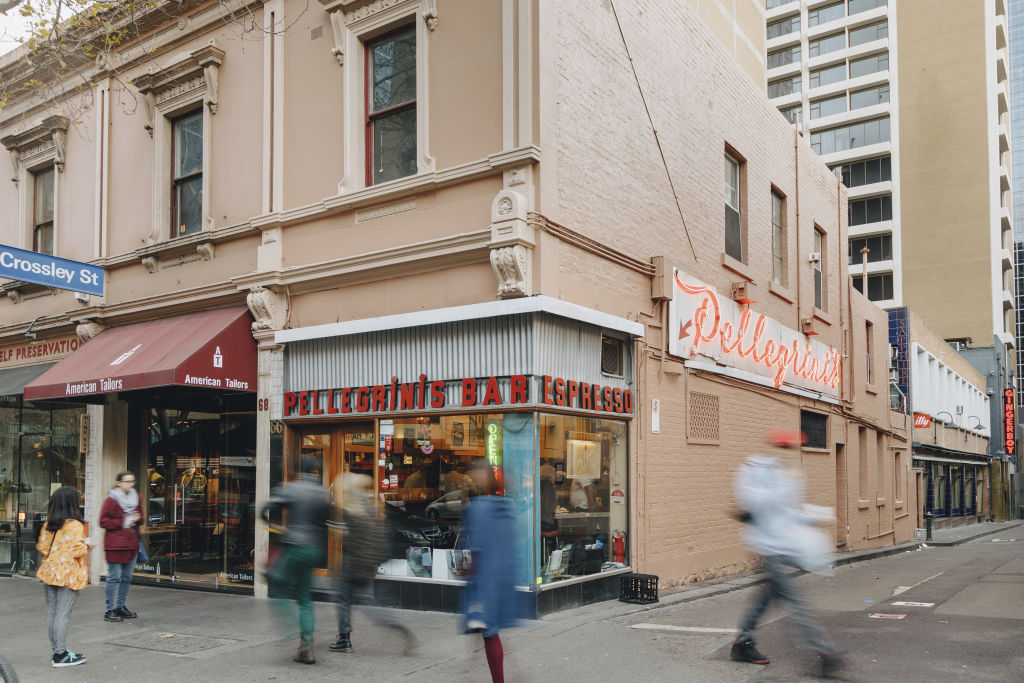 Pellegrini's is a must-visit when touring your own town. Photo: Jake Roden