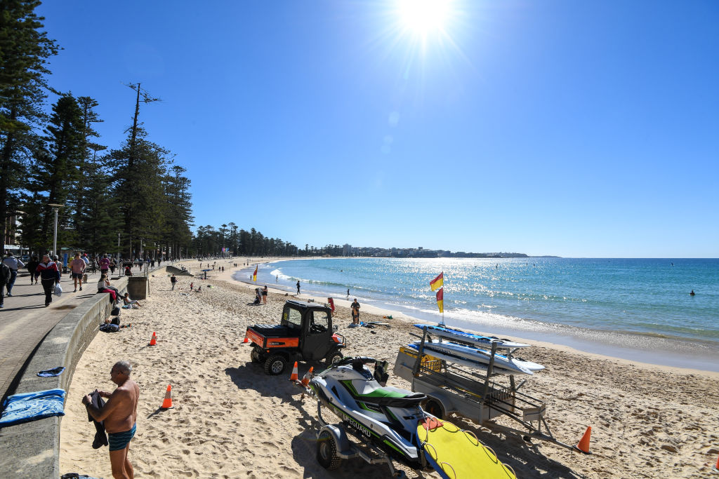 The popular beachside suburb of Manly on Sydney's Northern Beaches. Photo: Peter Rae