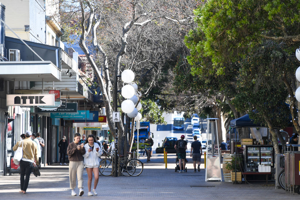 The prized suburb of Manly has continued to see its house prices rise since the pandemic began. Photo: Peter Rae
