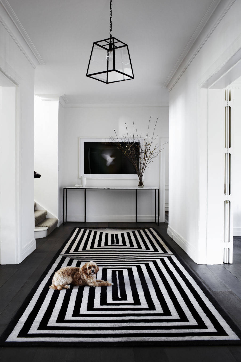 Be clear about the purpose of a room when choosing the texture of a rug. Photo: Sharyn Cairns